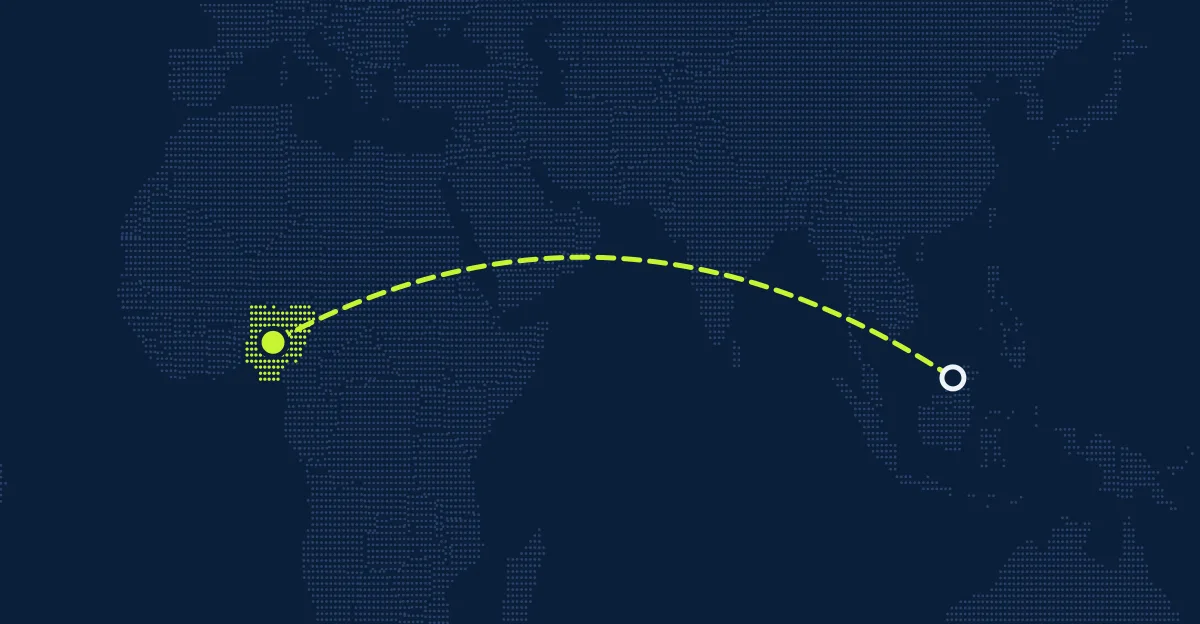 Brunei → Nigéria