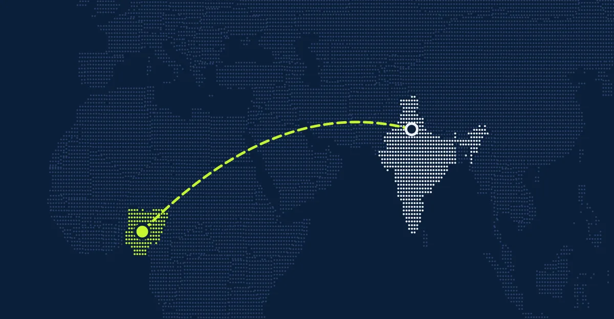 Índia → Nigéria