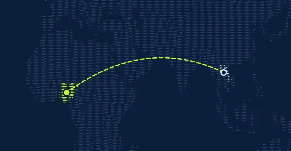 Laos → Nigeria