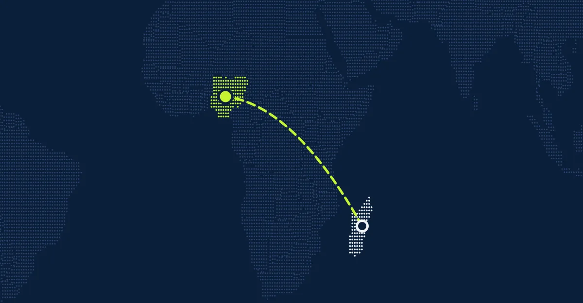 Madagaskar → Nigeria