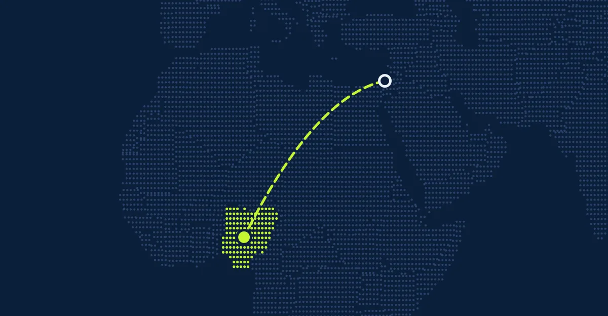 Territórios palestinos → Nigéria