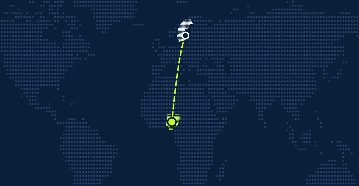 Suécia → Nigéria