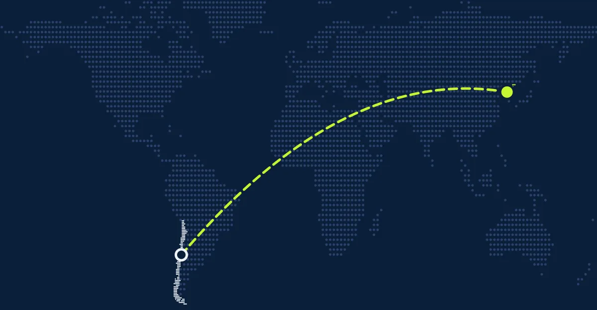 チリ → 北朝鮮