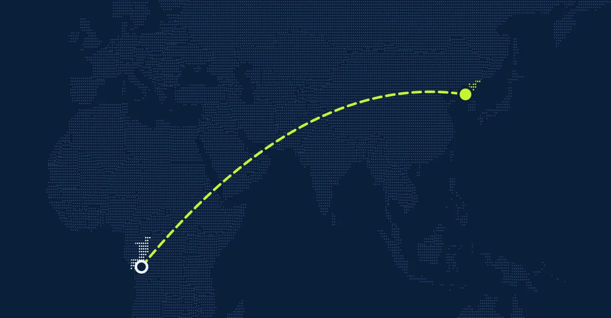 コンゴ共和国(ブラザビル) → 北朝鮮