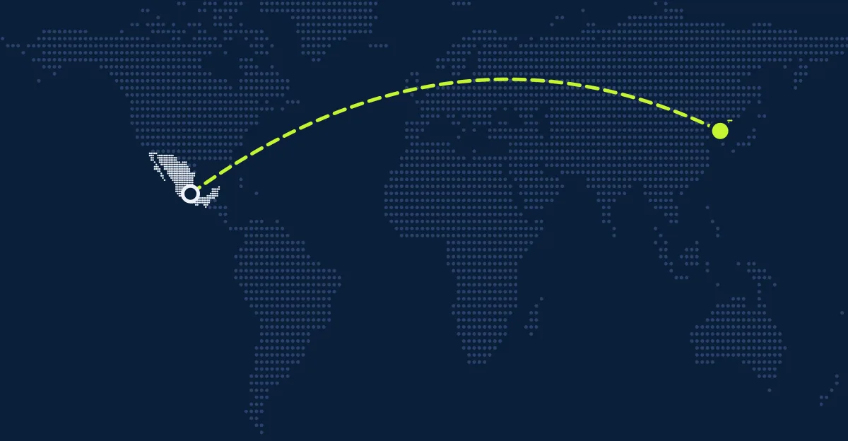 Mexiko → Nordkorea