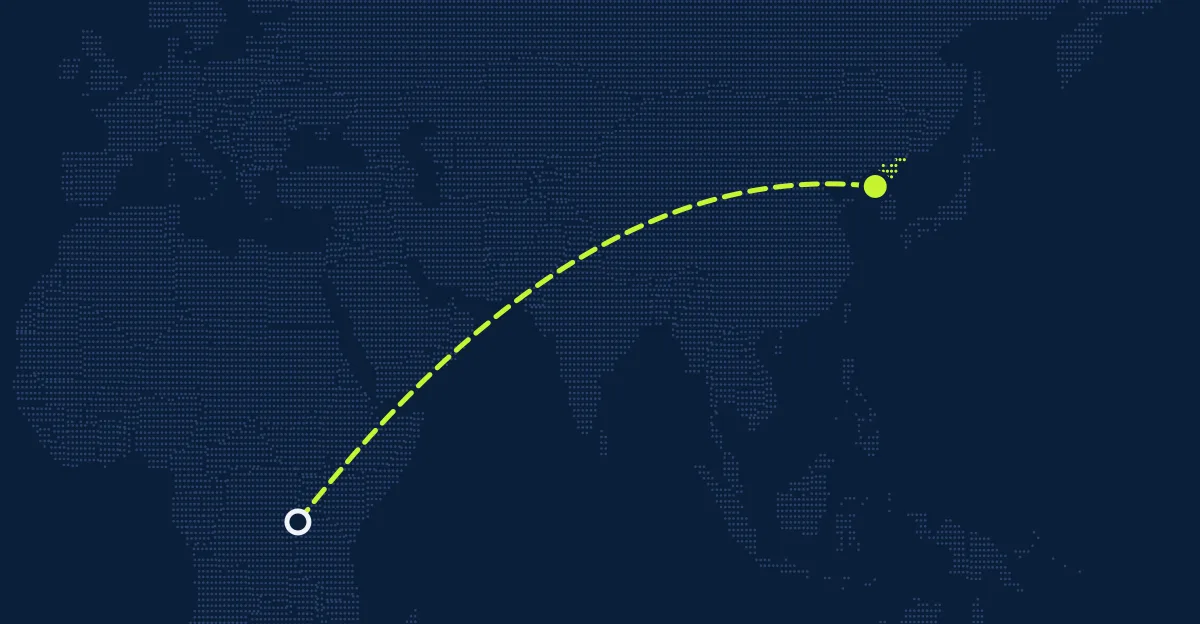 ルワンダ → 北朝鮮