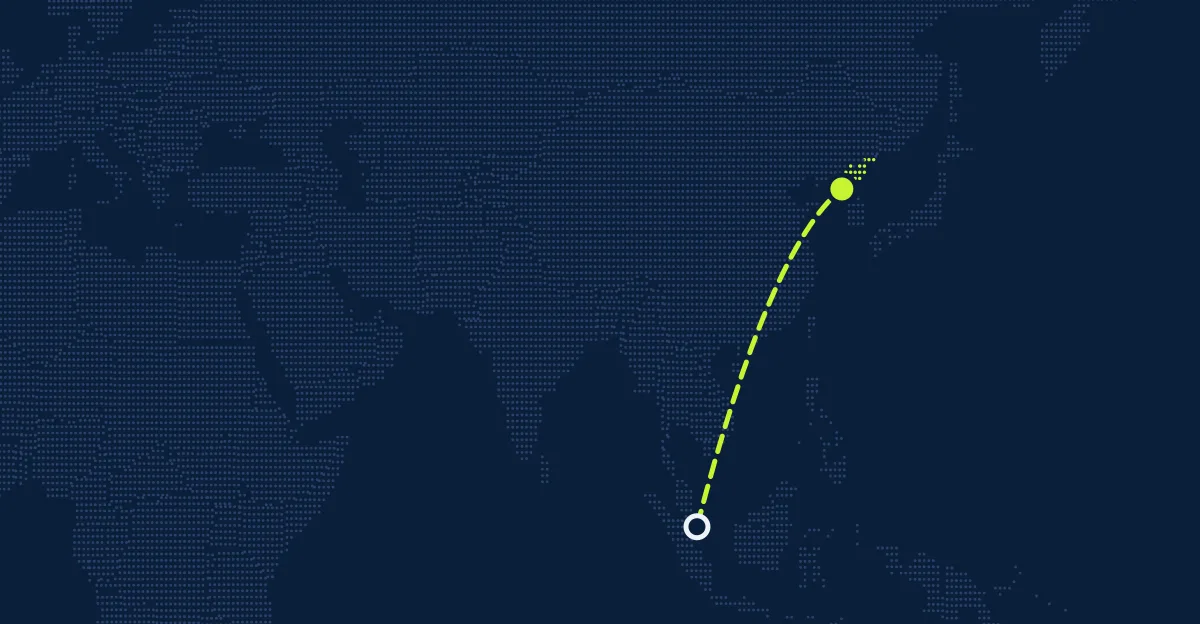 Singapur → Nordkorea