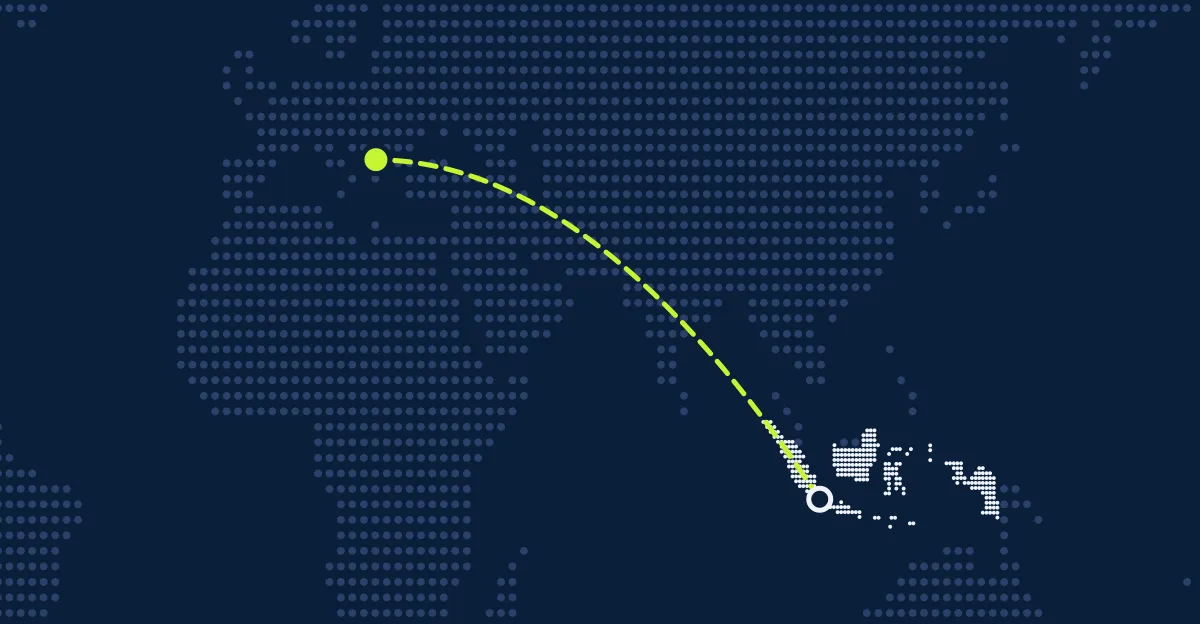 Indonésia → Macedônia do Norte