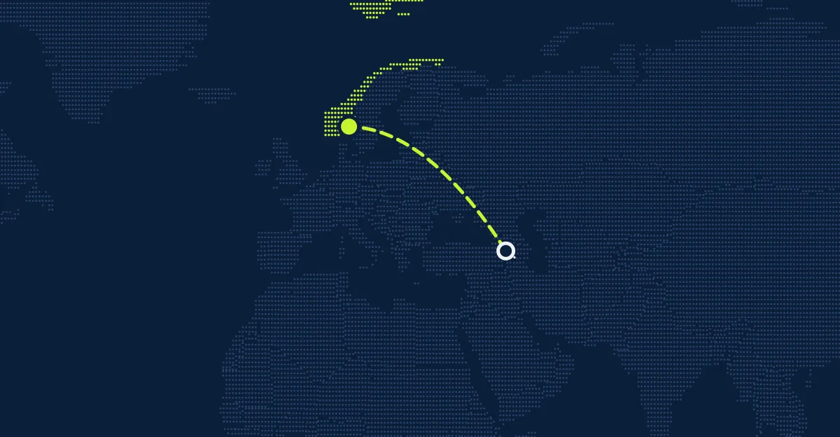 Armenien → Norwegen