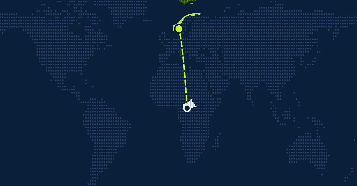 República Centro-Africana → Noruega