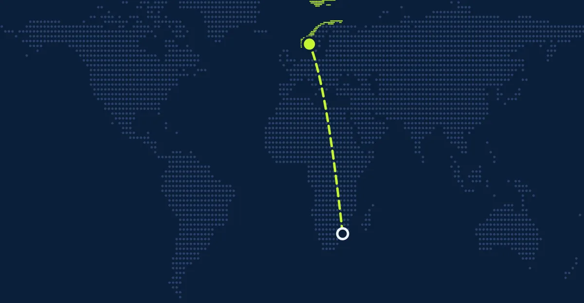 Eswatini → Norwegen