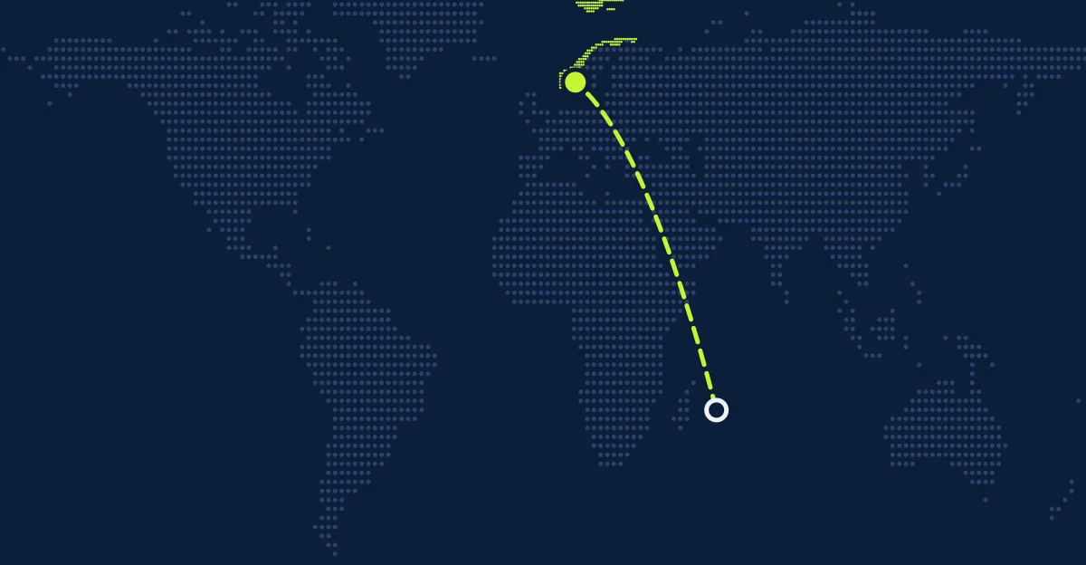 Mauritius → Norwegen