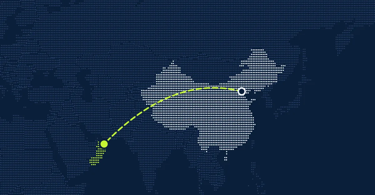 China → Omã