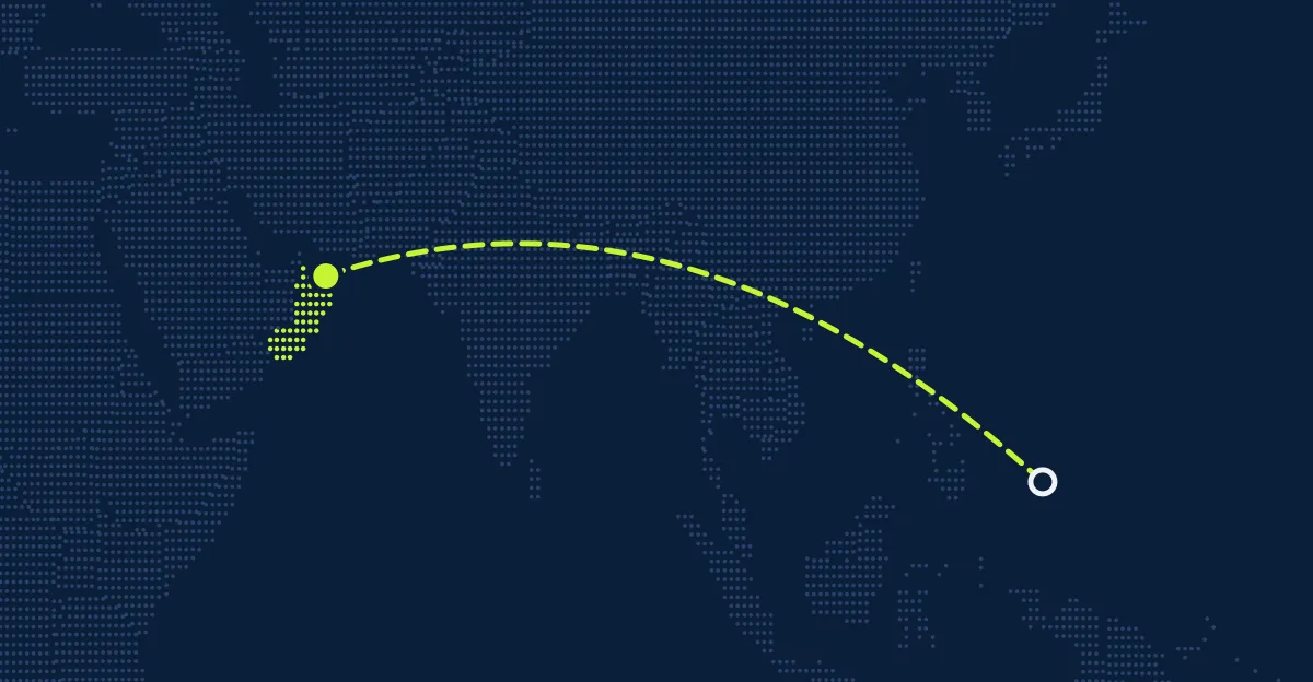 Palau → Omã