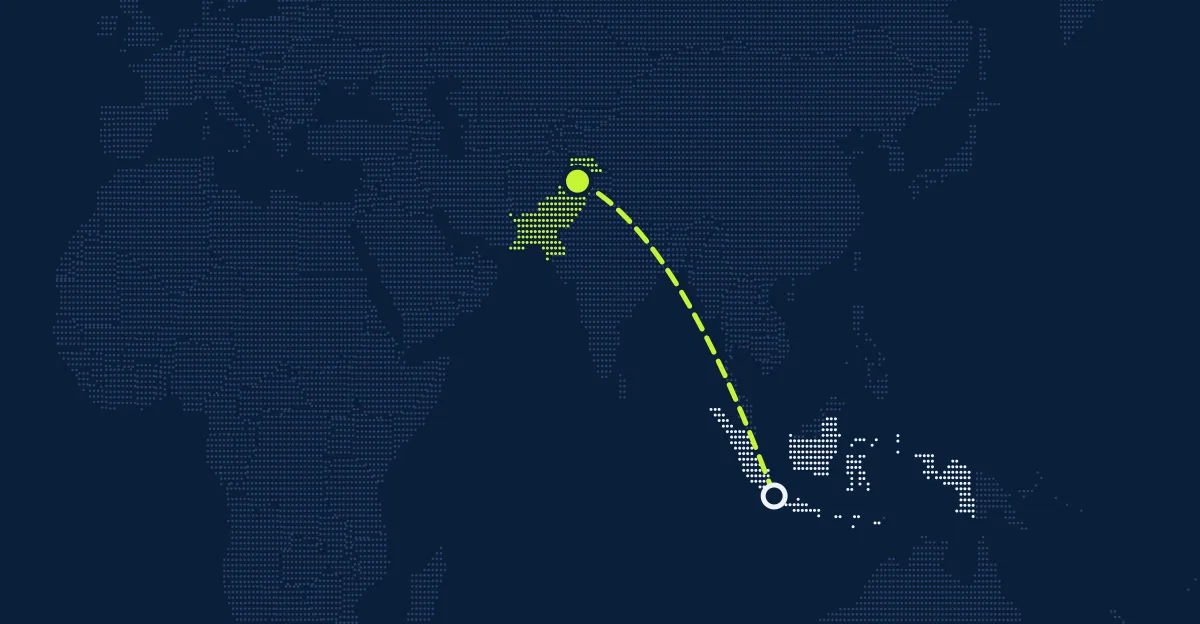 Indonesien → Pakistan