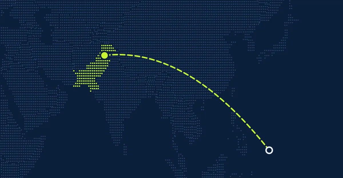 Palau → Pakistan
