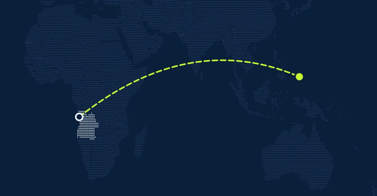 Angola → Palau