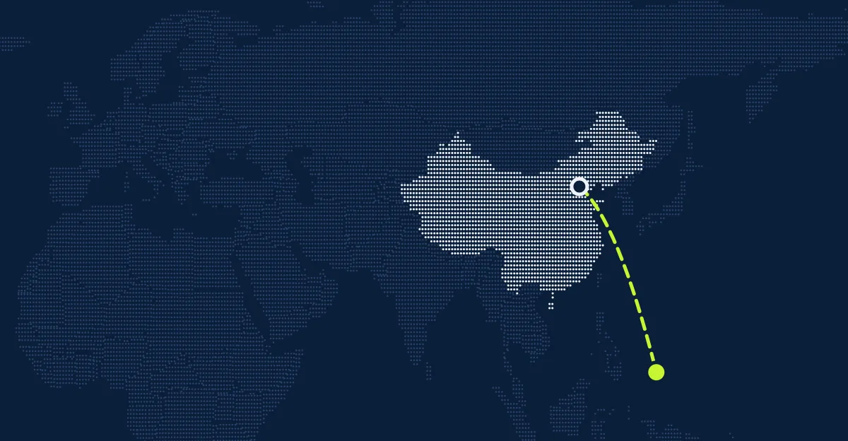 China → Palau