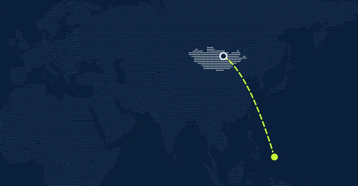 Mongólia → Palau