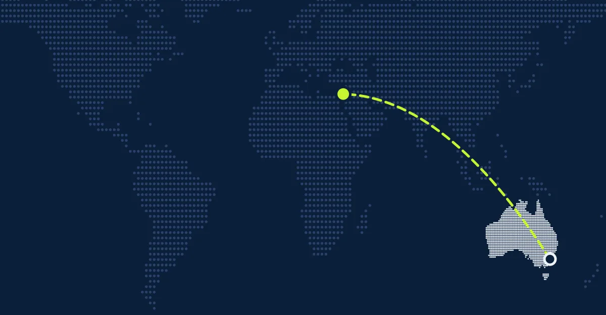 Australien → Palästinensische Autonomiegebiete