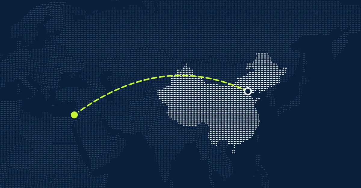 China → Territórios palestinos