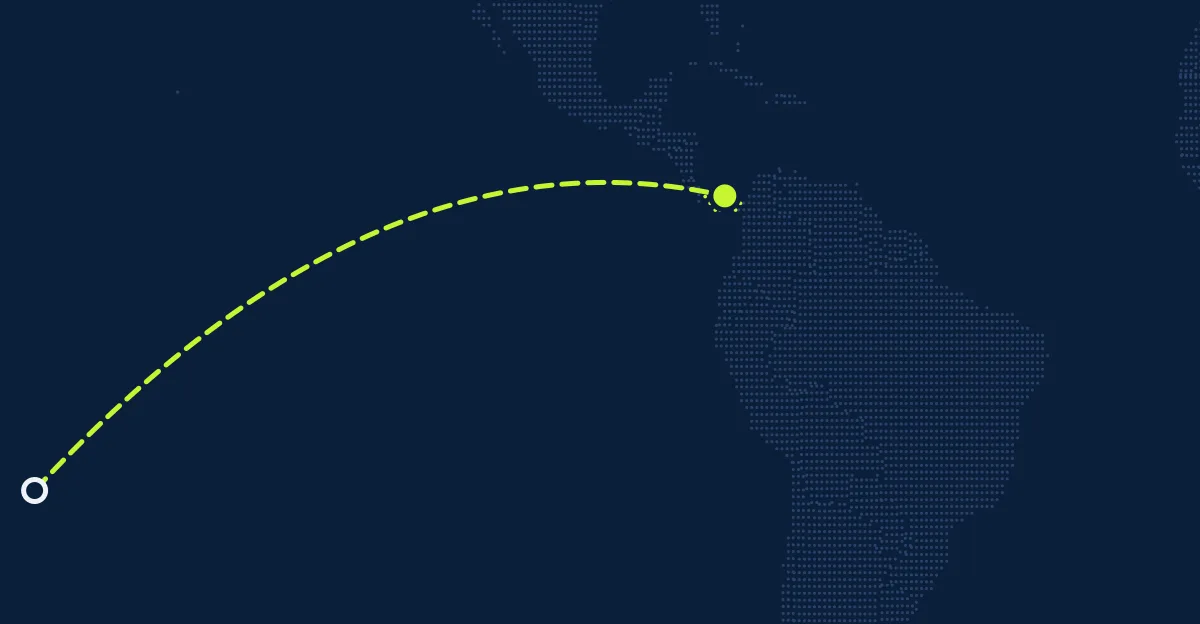 Tonga → Panamá