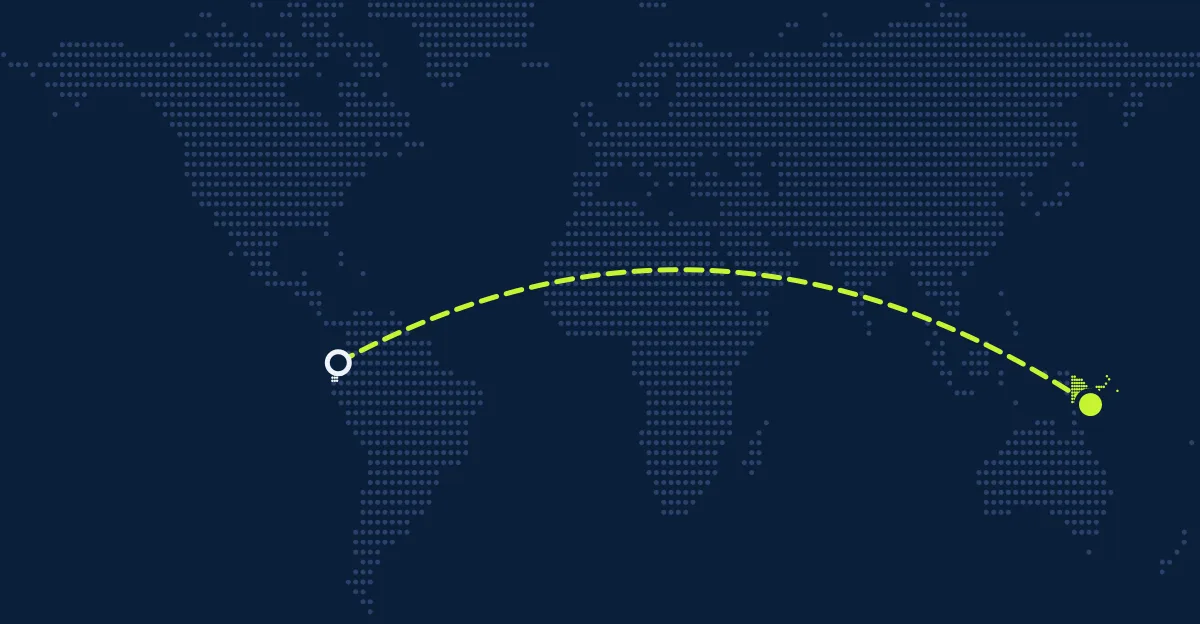 Equador → Papua-Nova Guiné