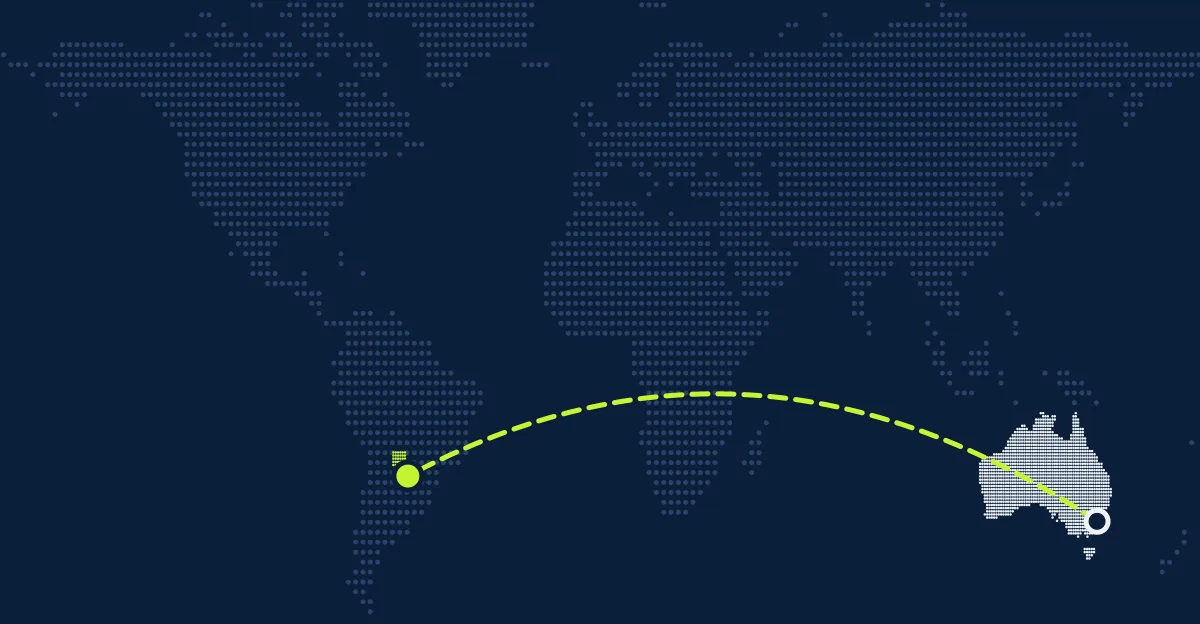Australia → Paraguay
