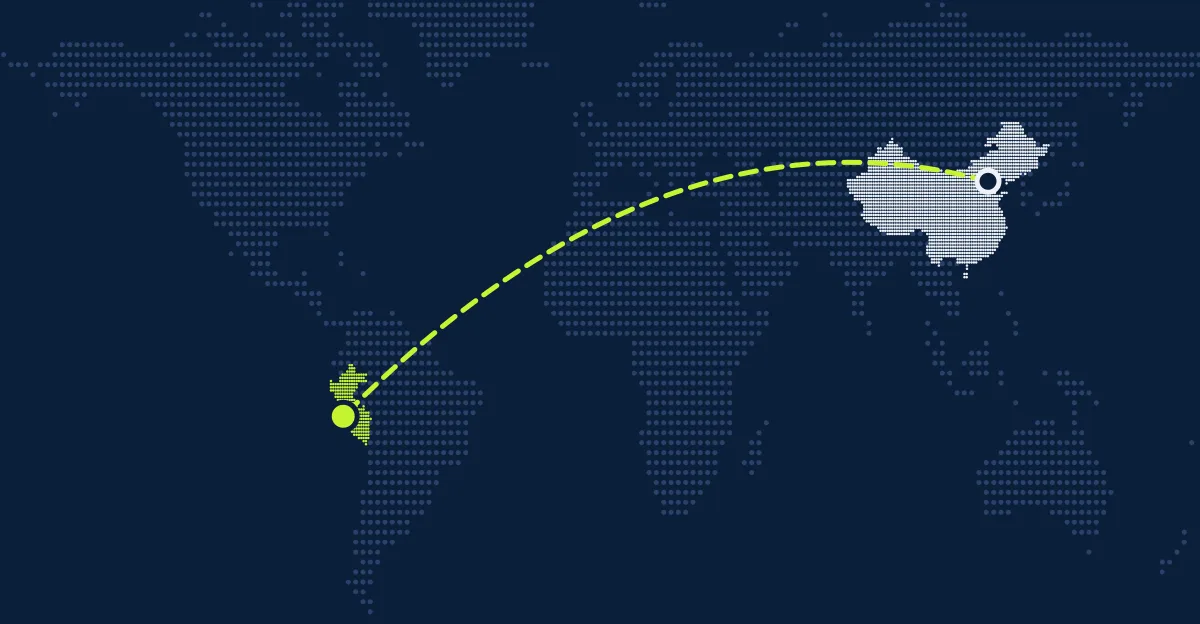 中国 → ペルー