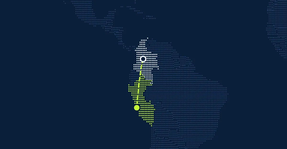 Kolumbien → Peru