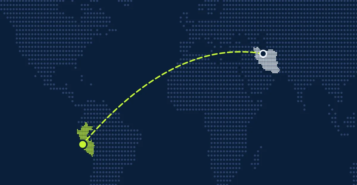 Iran → Peru