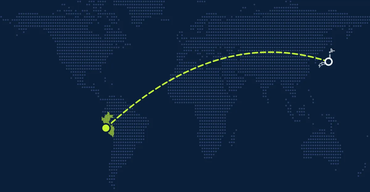 Japan → Peru