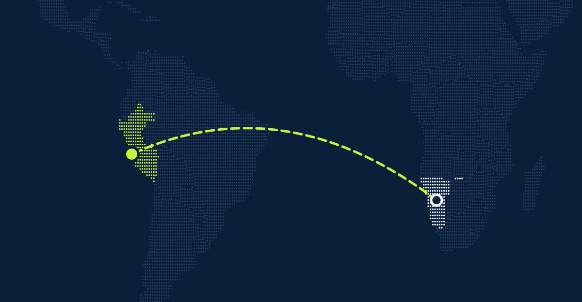 Namíbia → Peru