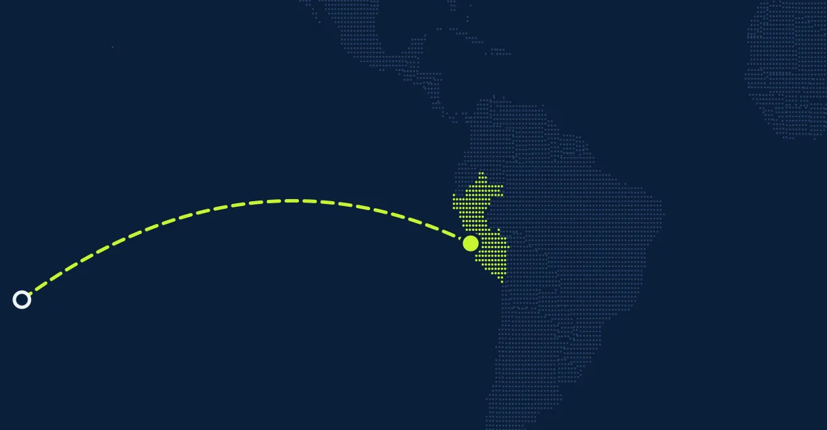 Tonga → Peru