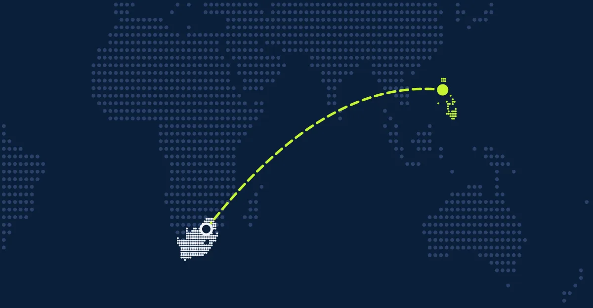 Südafrika → Philippinen