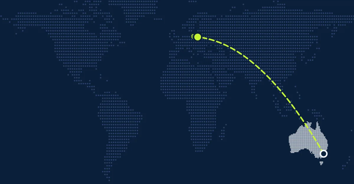 Austrália → Polônia