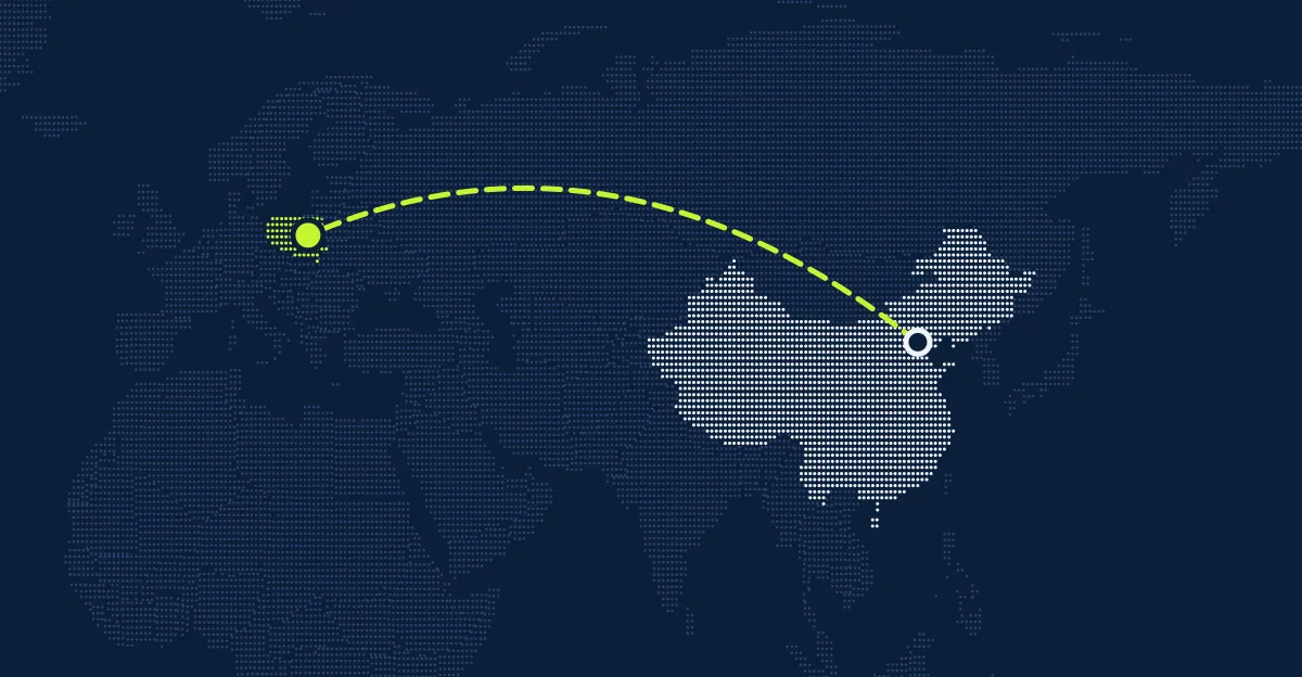 China → Polonia