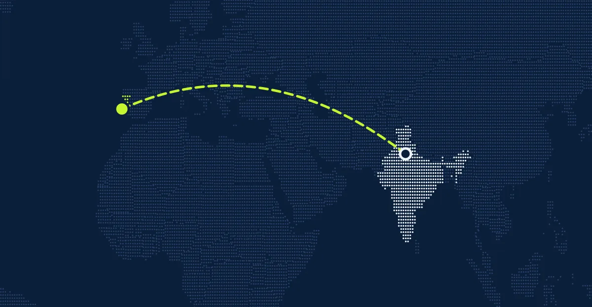 Indien → Portugal