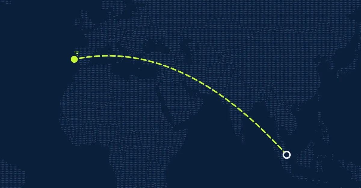 Singapur → Portekiz