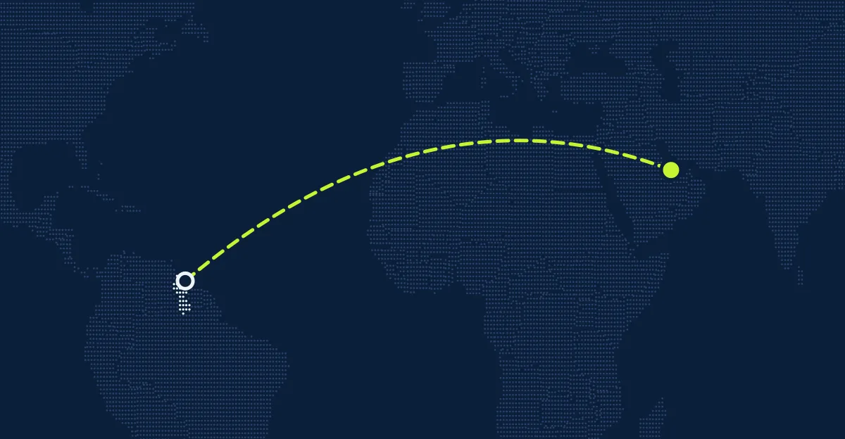 Guyana → Catar