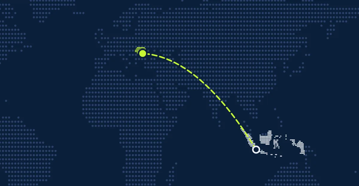 Indonesien → Rumänien