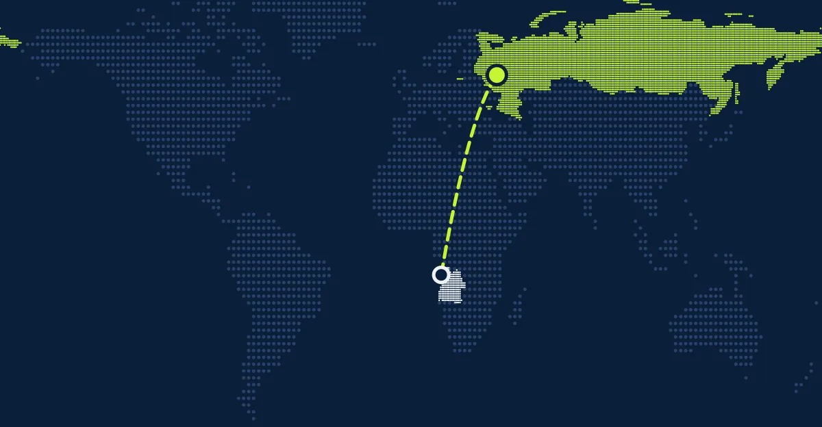 Angola → Russland