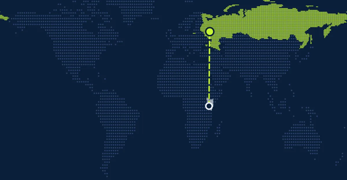 Quênia → Rússia