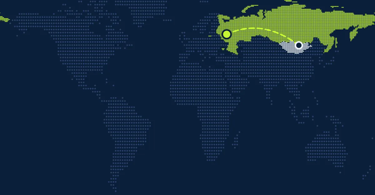 モンゴル → ロシア