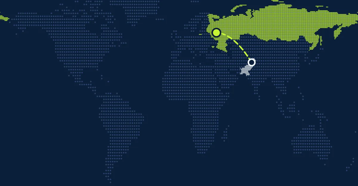 Paquistão → Rússia