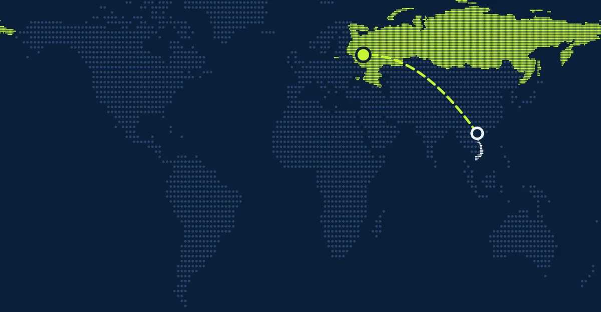 Vietnã → Rússia