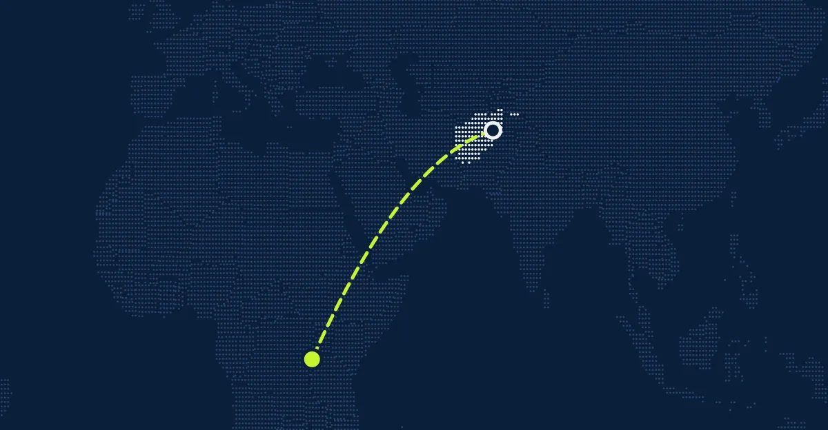 Afeganistão → Ruanda