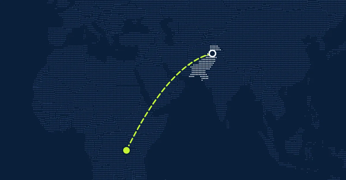 Pakistan → Rwanda