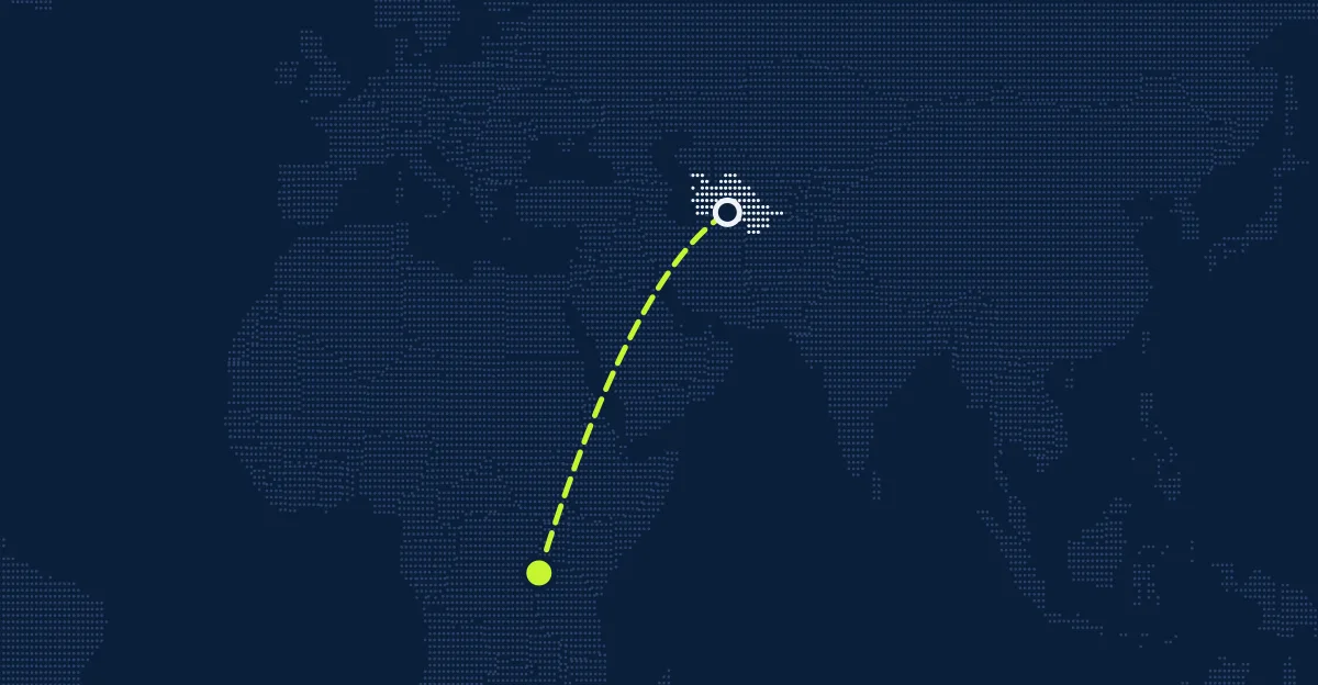 Türkmenistan → Ruanda