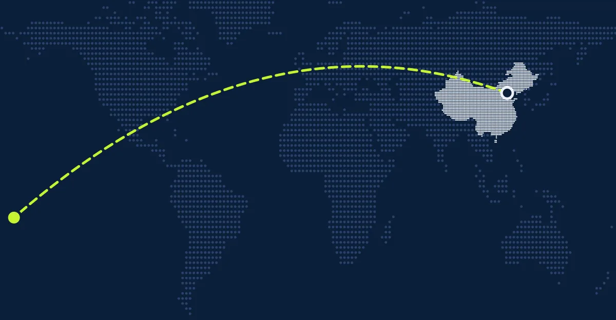 China → Samoa